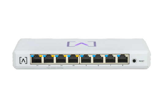 Alta Labs S8-POE 8-Port Enterprise Network Switch, Layer 2, 60W PoE