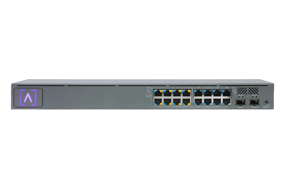 Alta Labs S24-POE 24-Port Enterprise Network Switch, Layer 2, 240W PoE