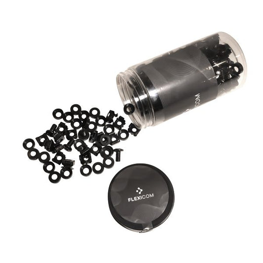 Cage nuts and screws jar of 100