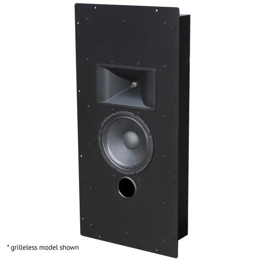 Krix Megaphonix In-Wall Series SX Single Home Cinema Speaker with Black Grille